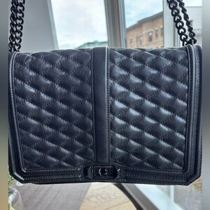 Rebecca Minkoff Black Quilted Women's Bag
